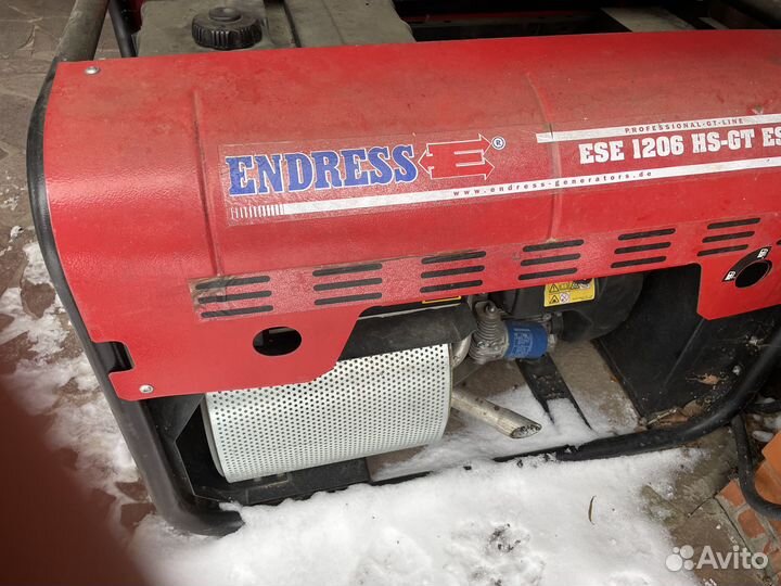 Генератор бензиновый endress ESE 1206 HS-GT ES