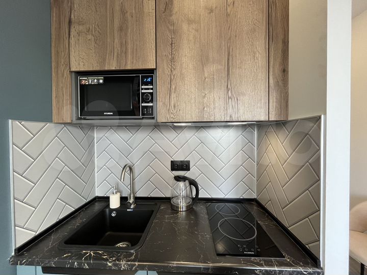 Квартира-студия в апарт-отеле, 16,1 м², 2/7 эт.