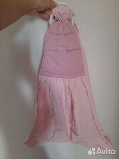 Слинг с кольцами для переноса новорожненных