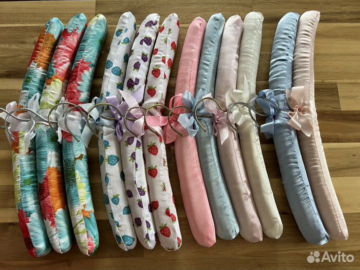 Вешалки плечики мягкие 12 шт