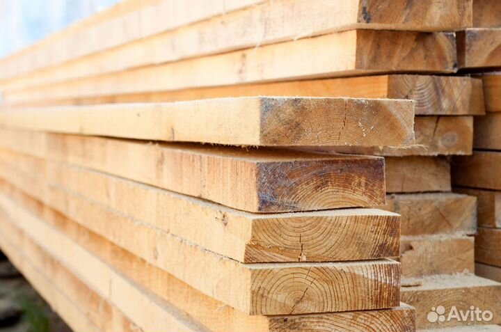 Доска сухая строганная