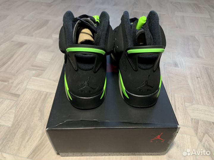 Air Jordan 6 Retro electric green оригинал 40,40.5