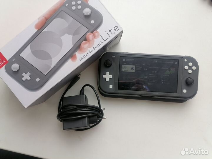 Nintendo switch lite 128gb с играми