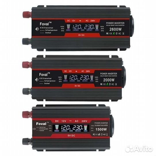 Преобразователь 12- на 220