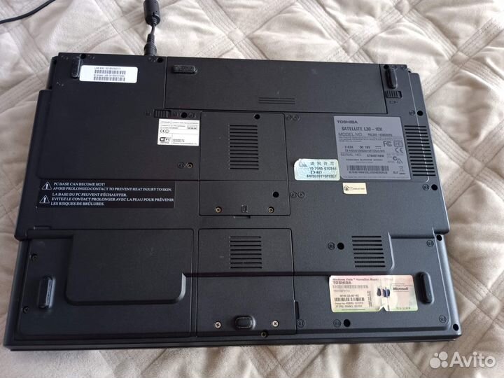 Ноутбук Toshiba Satellite L30-10x
