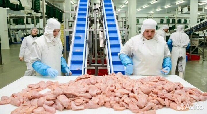 Разнорабочий на мясное производство(Вахта)