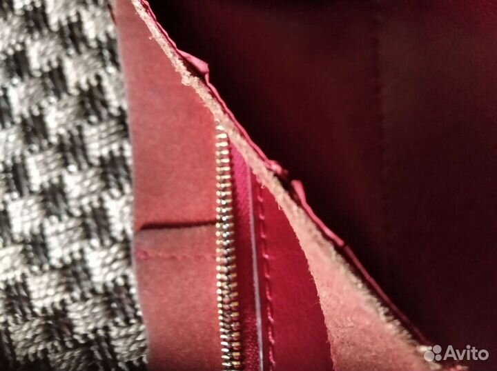 Сумка большая кожаная б/у