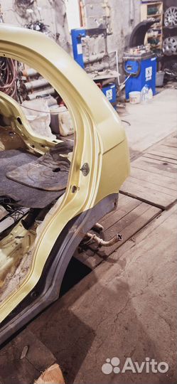 Крыло заднее левое Chevrolet spark m200