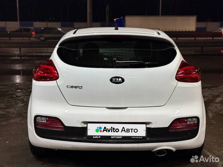 Kia Ceed 1.6 AT, 2014, 185 500 км