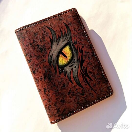 Обложка для паспорта натуральная кожа