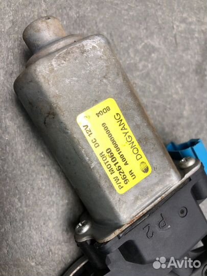 Моторчик эсп задний левый Chevrolet Rezzo klau