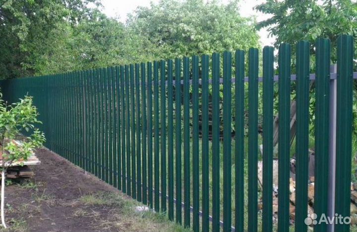 Забор из евроштакетника,ворота, калитки качественн