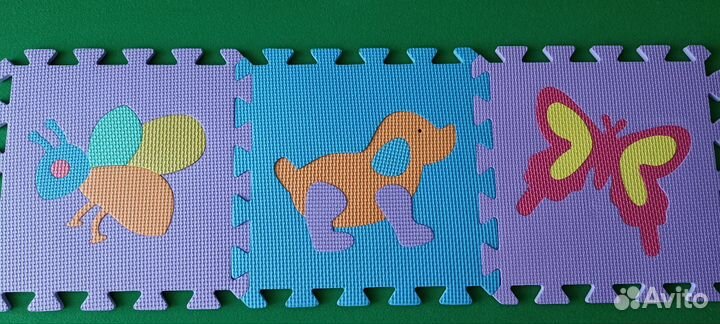 Детские коврики пазлы