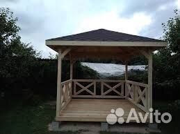 Строительство подиумов, беседок, бань итд