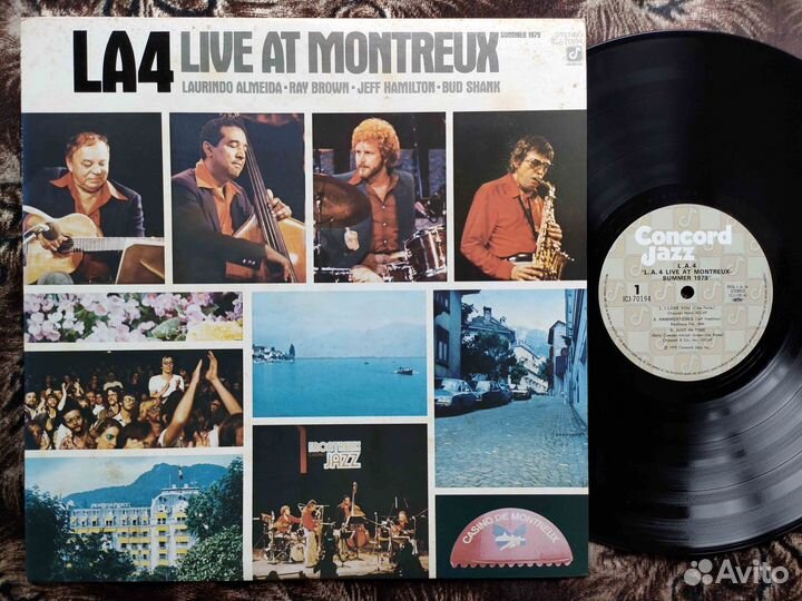 L.A.4 – Live AT Montreux Concord Jazz – ICJ-70194