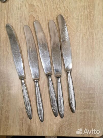 Ложки мнц, ножи винтаж, эпоха СССР
