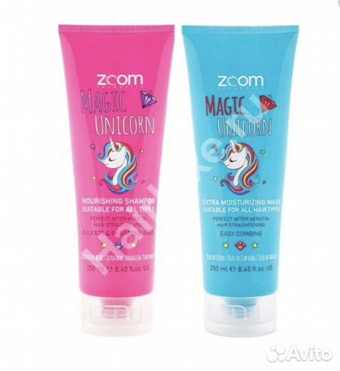 Безсульфатный шампунь zoom sos, zoom keratin