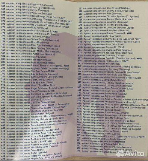 Духи Reni, Reni selective. Rever perfume