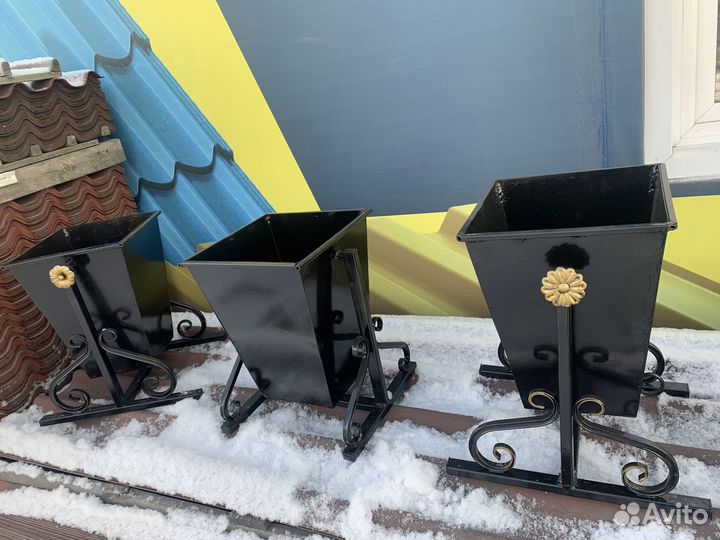 Урны уличные металлические