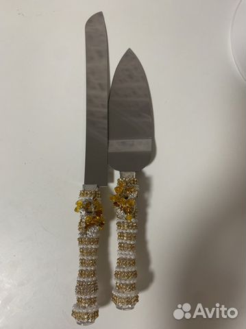 Нож и лопатка для торта