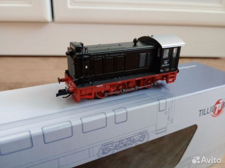 Железная дорога тт 12 мм. Tillig тепловоз