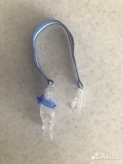 Держатель клипса для соски пустышки Avent