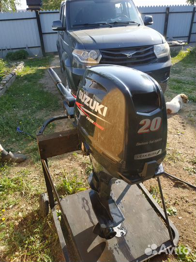 Продам лодочный мотор suzuki DF 20 AS