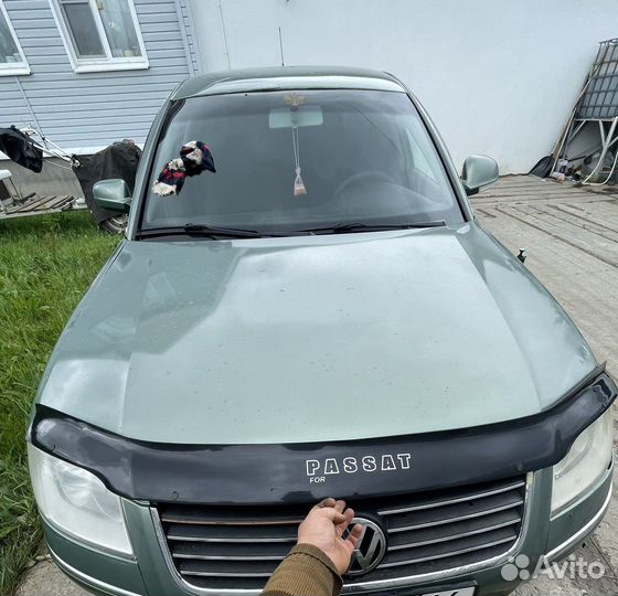 Дефлектор капота volkswagen passat b5