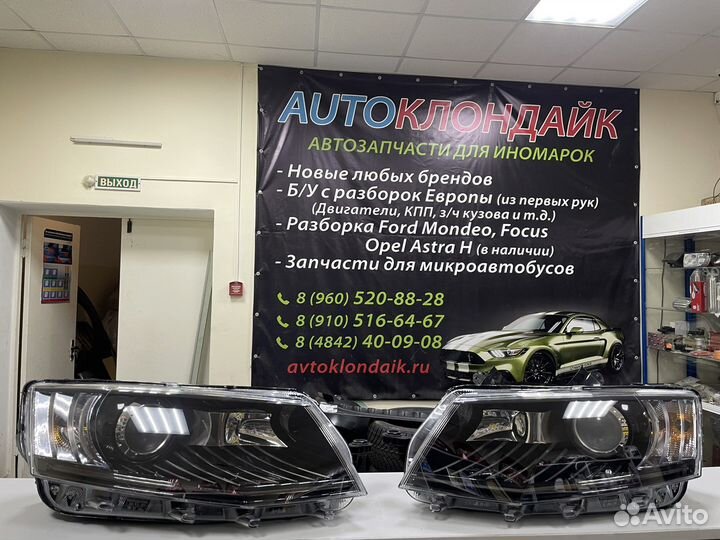 Skoda octavia а7 ксенон правая