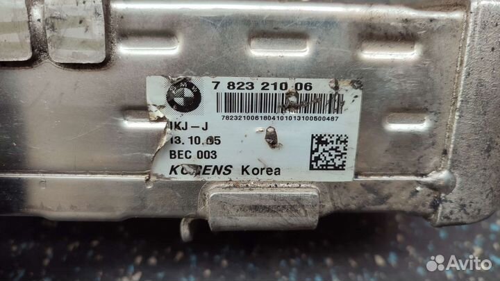 Охладитель егр BMW f10 f30 X5 X6