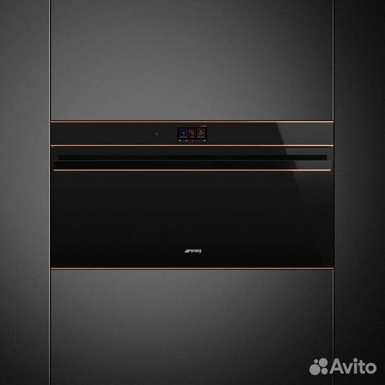 Духовой шкаф с пиролизом, 90 см Smeg sfpr9604TNR