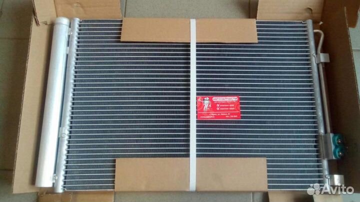 Радиатор кондиционера хундай солярис киа рио 3 KIA