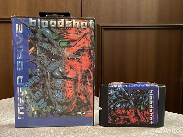 Bloodshot Sega картридж биг бокс