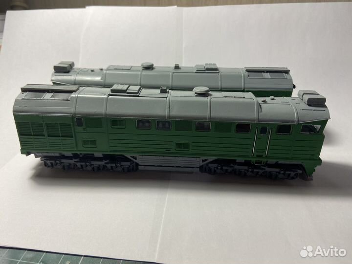 Модель 2тэ116 ржд сжд 1:87 железная дорога