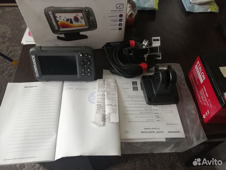 Эхолот lowrance hook2 4x bullet