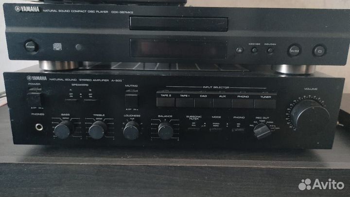 Усилитель yamaha, cd проигрыватель