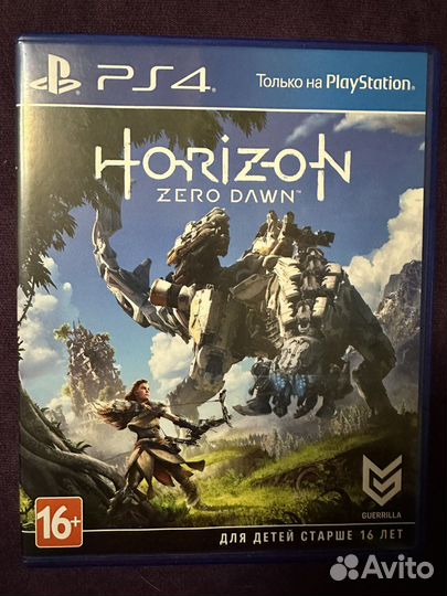 Игра для приставки ps4 Horizon zero dawn