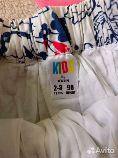Пакет одежды на девочку 98 104