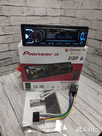 Процессорная магнитола Pioneer c блютусом