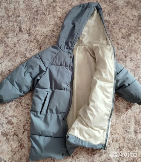 Детское демисезонное пальто