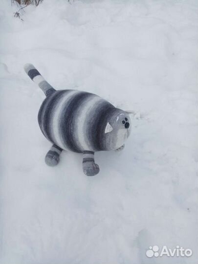 Кот бегемот. Подарок. Интерьерная подушка