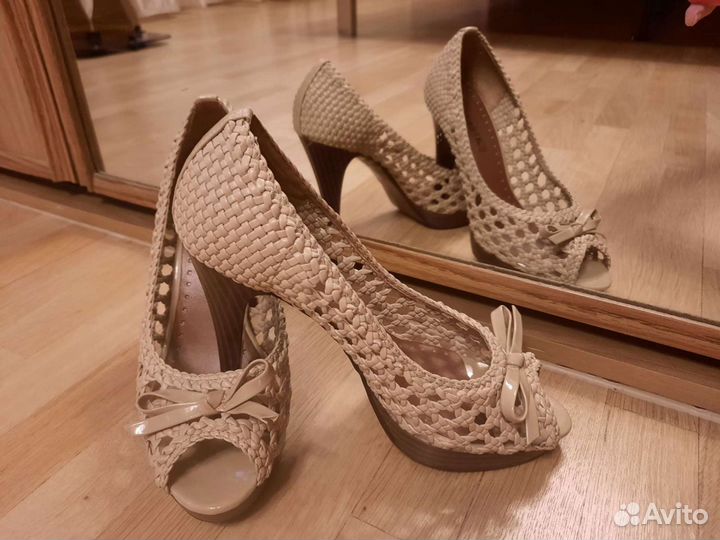 Туфли женские 37 размер натуральная кожа