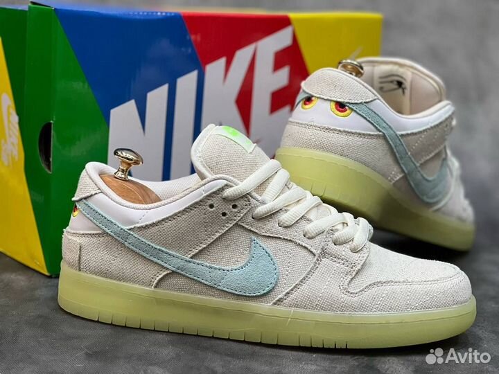 Nike SB Dunk air low 1 светящиеся разм. 43