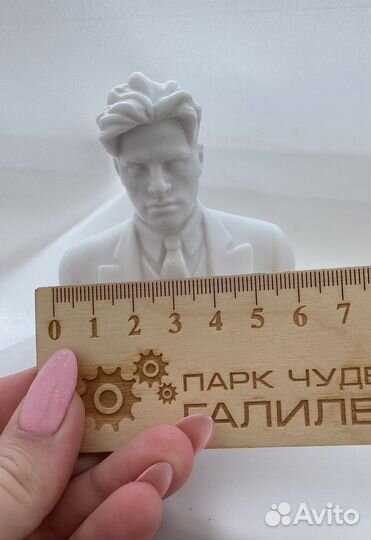 Бюст поэты писатели бисквит статуэтка