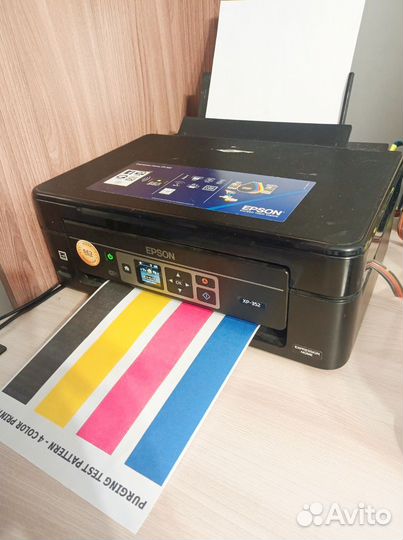 Мфу цветной принтер сканер epson xp-352 нпч