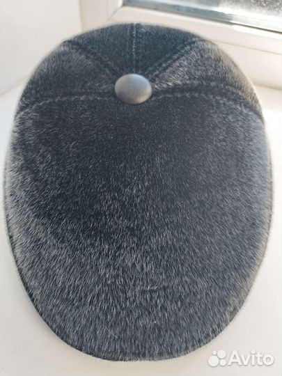 Новая меховая мужская кепка