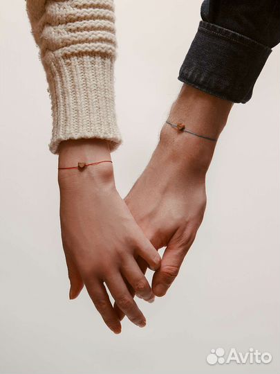 Парные браслеты для влюбленных