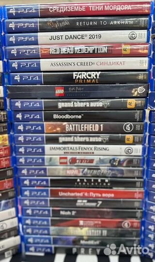 Диски на ps4