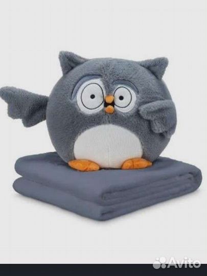 Сова с пледом 3 в 1