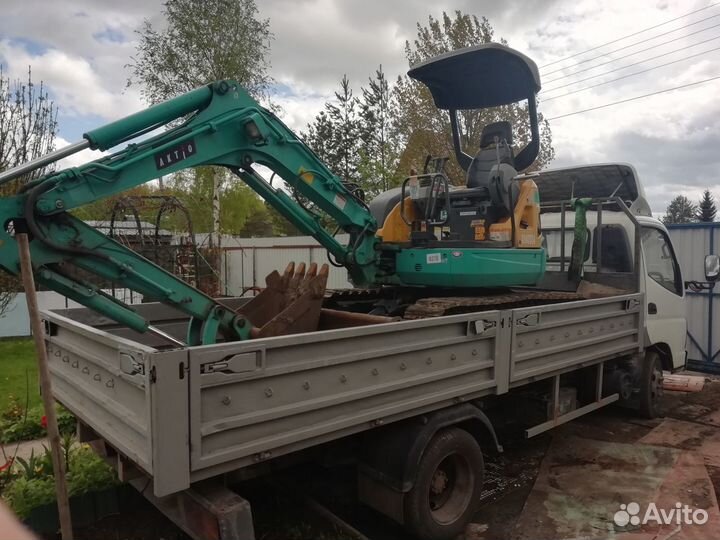 Аренда. Услуги мини-экскаватора